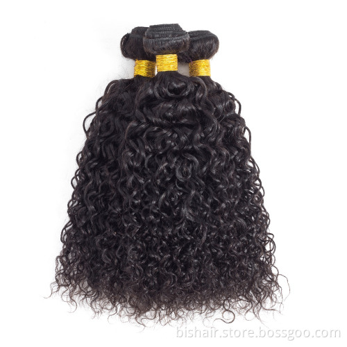 BIS Wholesale Top Quality 8a 9a 10a Jerry Curl Human Hair Weave Bundles Remy Curly Bundles With 100% Brazilian Human Hair